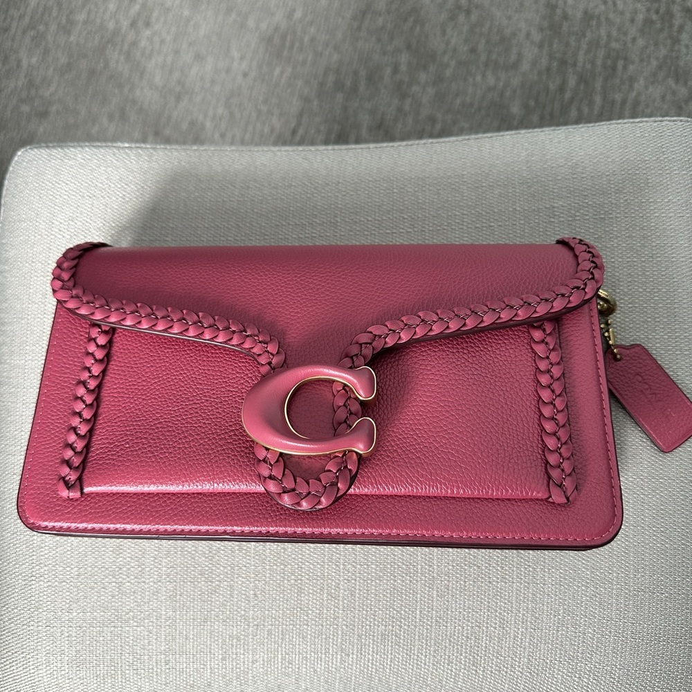 Coach Braided Tabby 26 in Rouge